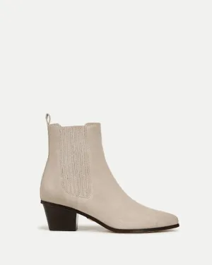 Certainly! Heres an optimized title with descriptive modifiers for the product:

Stylish Alina Womens Suede Ankle Bootie
