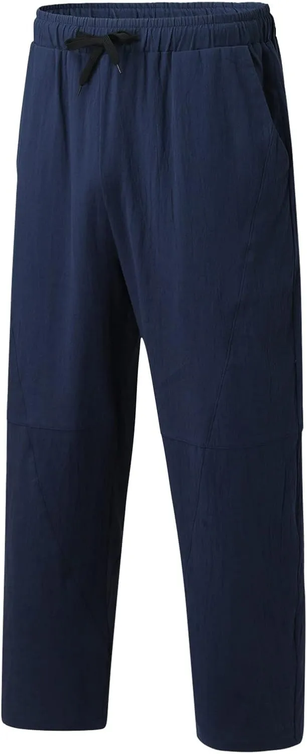 Big and Tall Sweatpants for Men Casual Fashion Tracksuit Jogging Bottoms Pockets Mens Loose Fit Jogging Joggers Gym