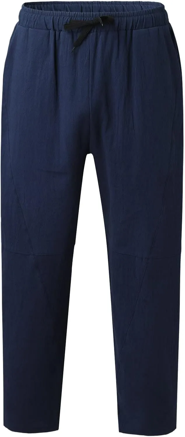 Big and Tall Sweatpants for Men Casual Fashion Tracksuit Jogging Bottoms Pockets Mens Loose Fit Jogging Joggers Gym