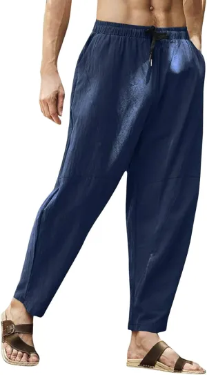 Big and Tall Sweatpants for Men Casual Fashion Tracksuit Jogging Bottoms Pockets Mens Loose Fit Jogging Joggers Gym