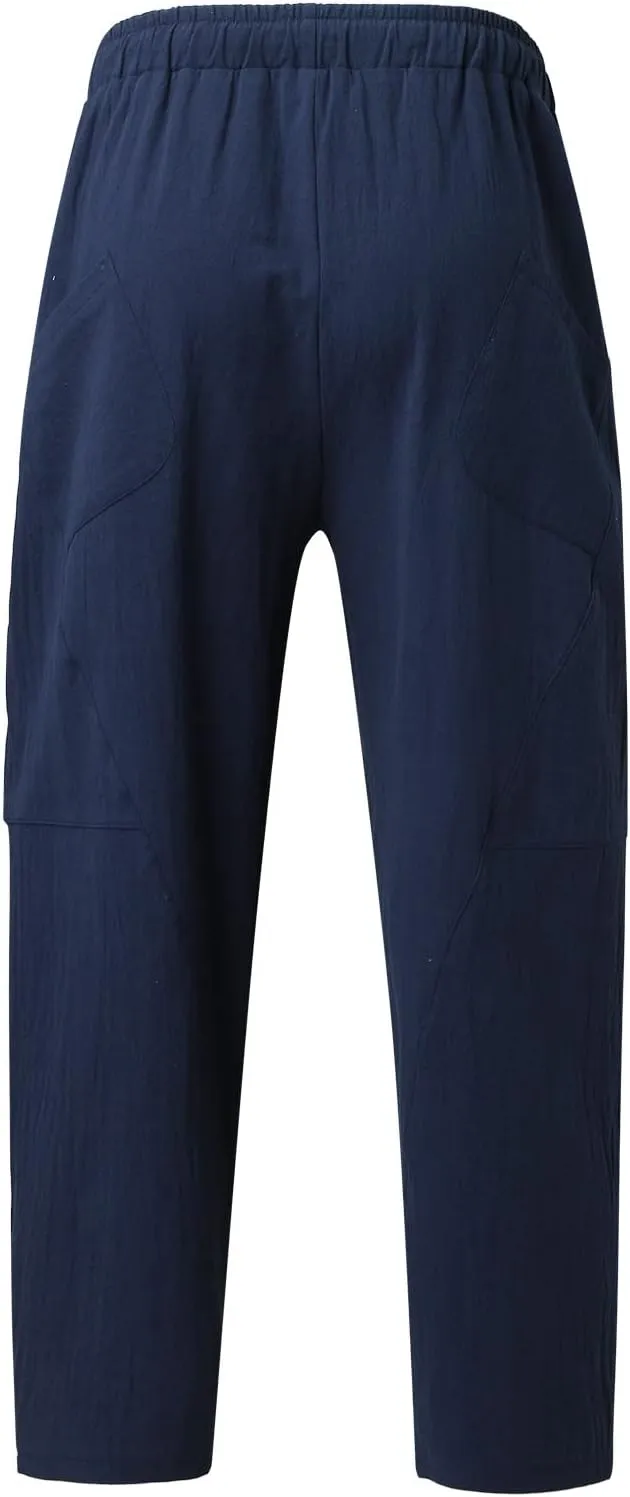 Big and Tall Sweatpants for Men Casual Fashion Tracksuit Jogging Bottoms Pockets Mens Loose Fit Jogging Joggers Gym