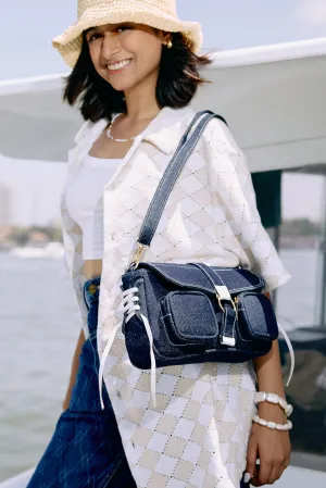 Dark Blue Utility Bag