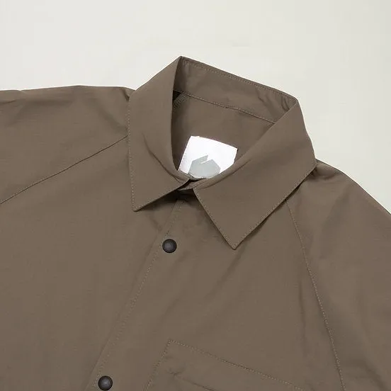 GOODTIMES WEAR: John BD Shirt (Brown)