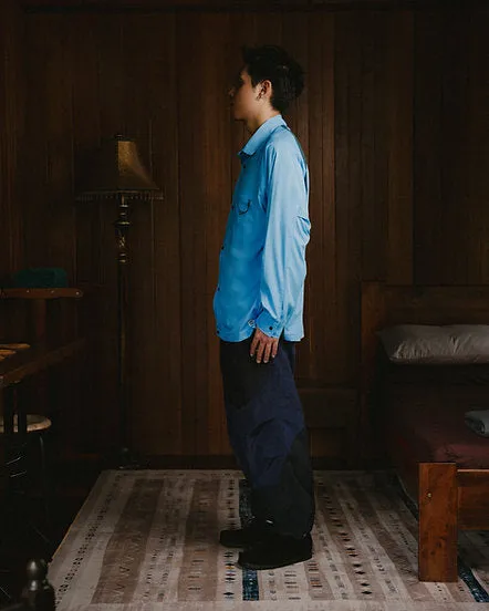 GOODTIMES WEAR: John BD Shirt (Cornflower Blue)