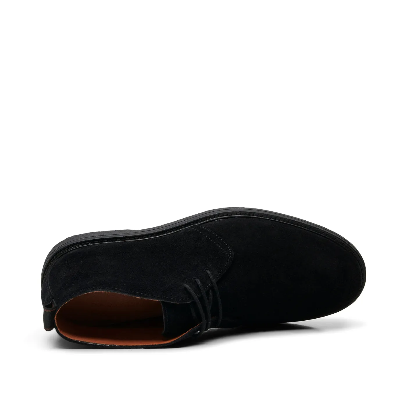 Kip desert boot suede - BLACK