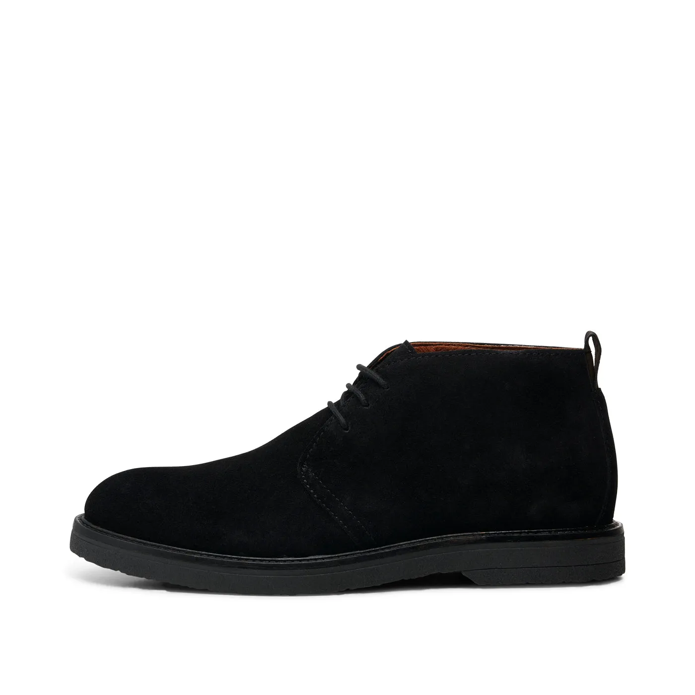 Kip desert boot suede - BLACK
