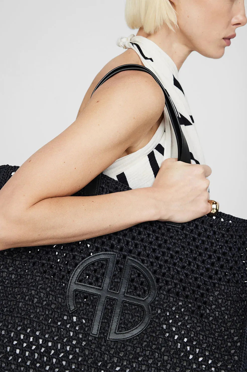 Large Rio Tote Black