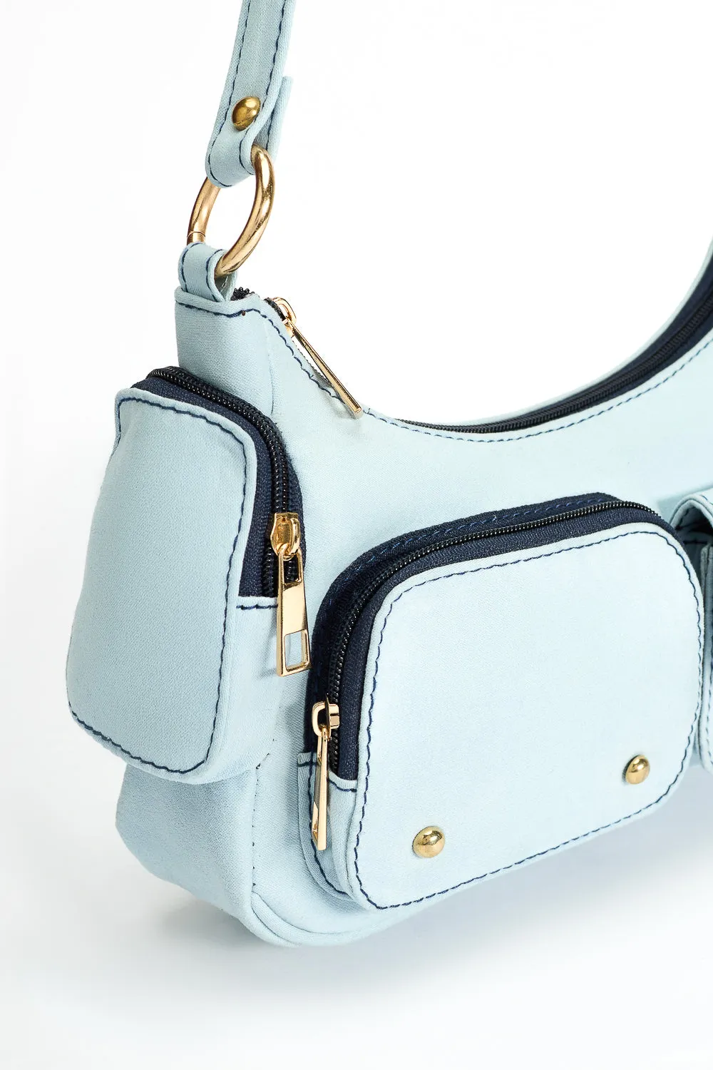 Light Blue Utility Bag