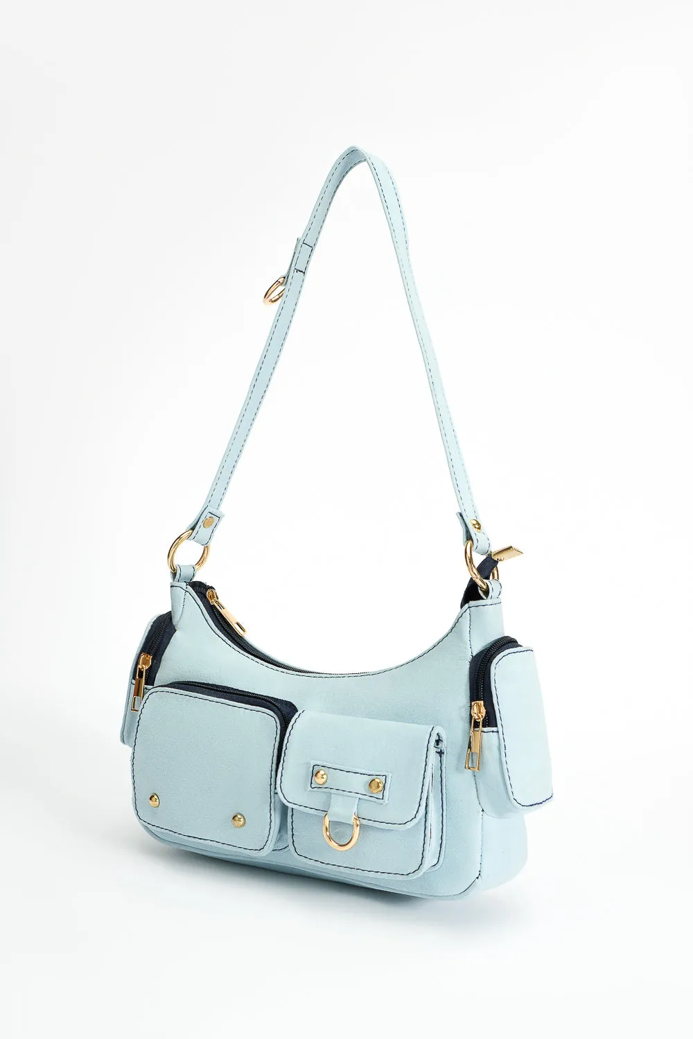 Light Blue Utility Bag