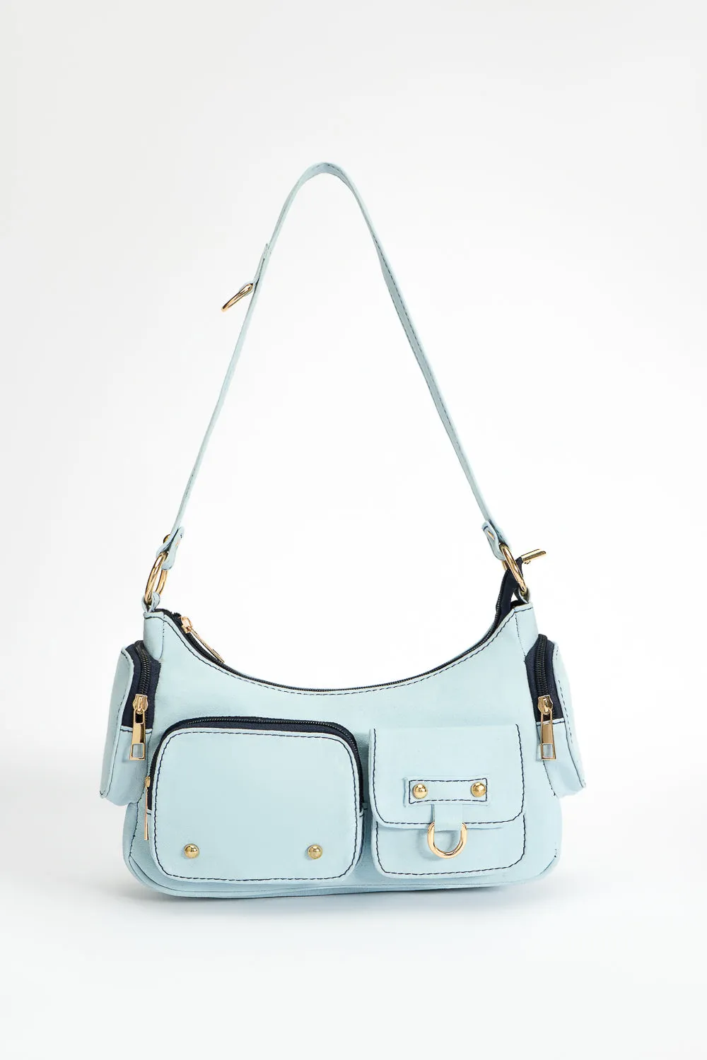 Light Blue Utility Bag