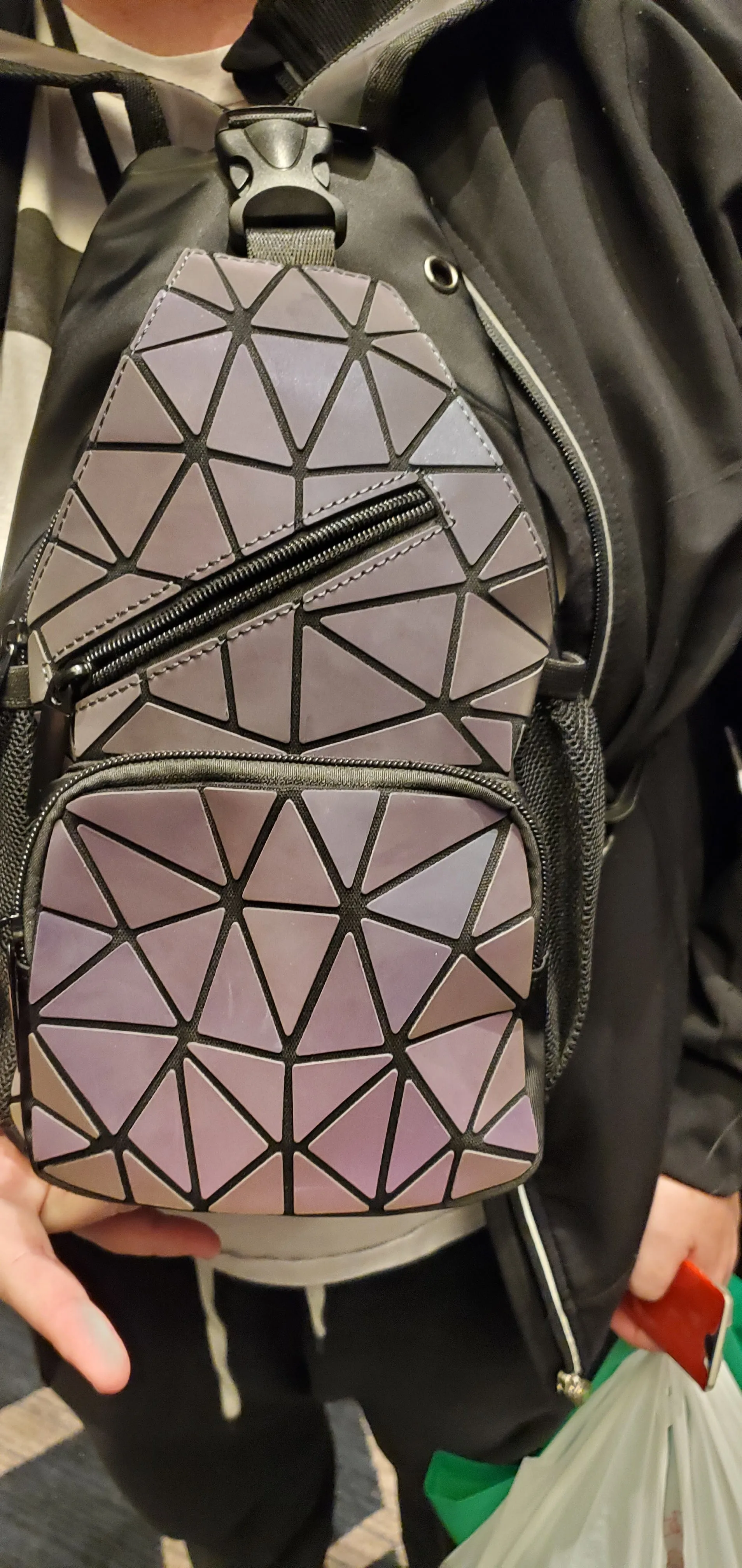 Luminous utility sling bag
