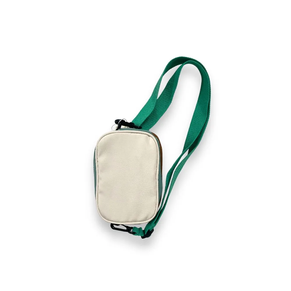 Multicoloured Sling zipper bag