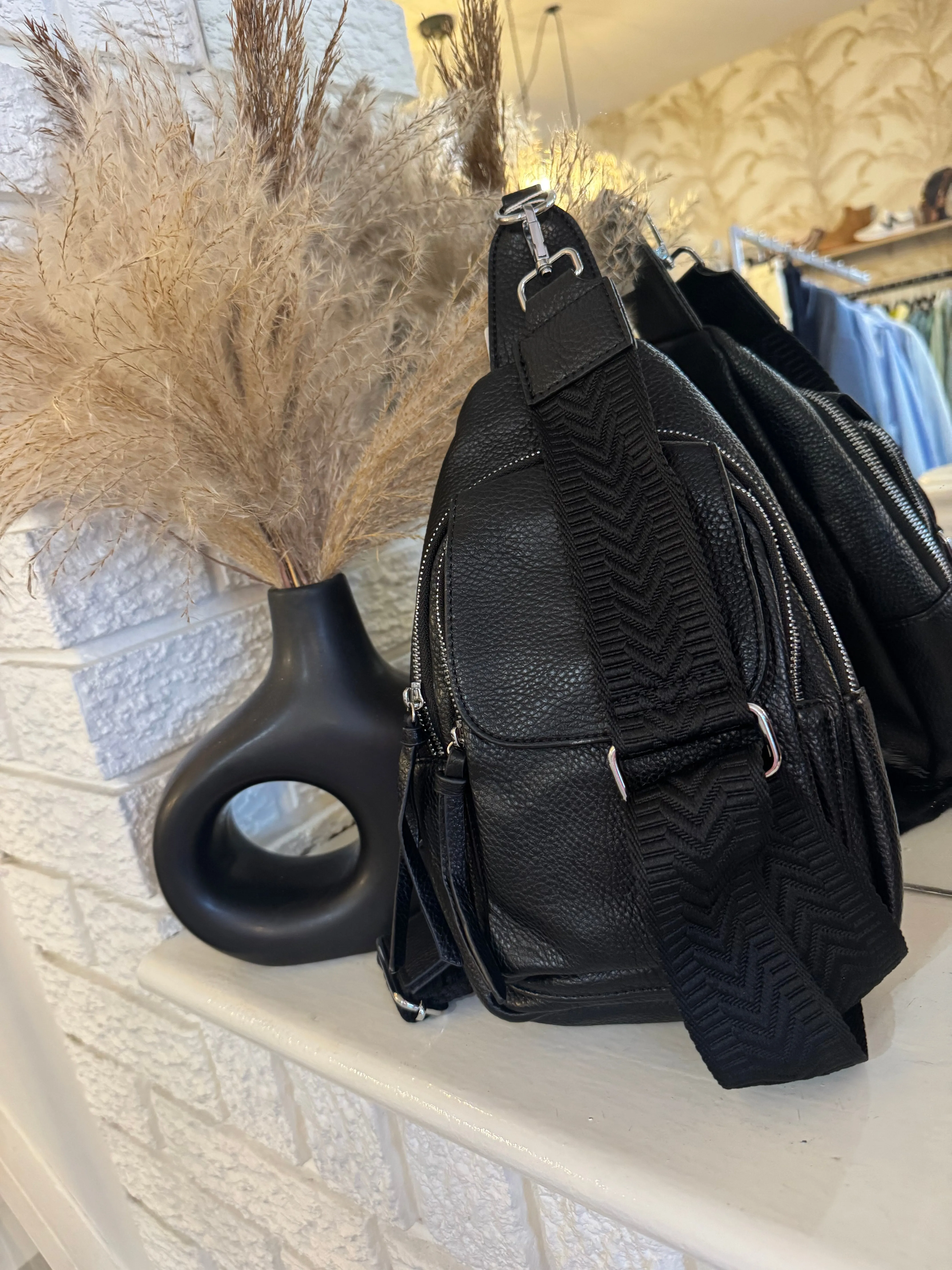 The Esme front sling bag
