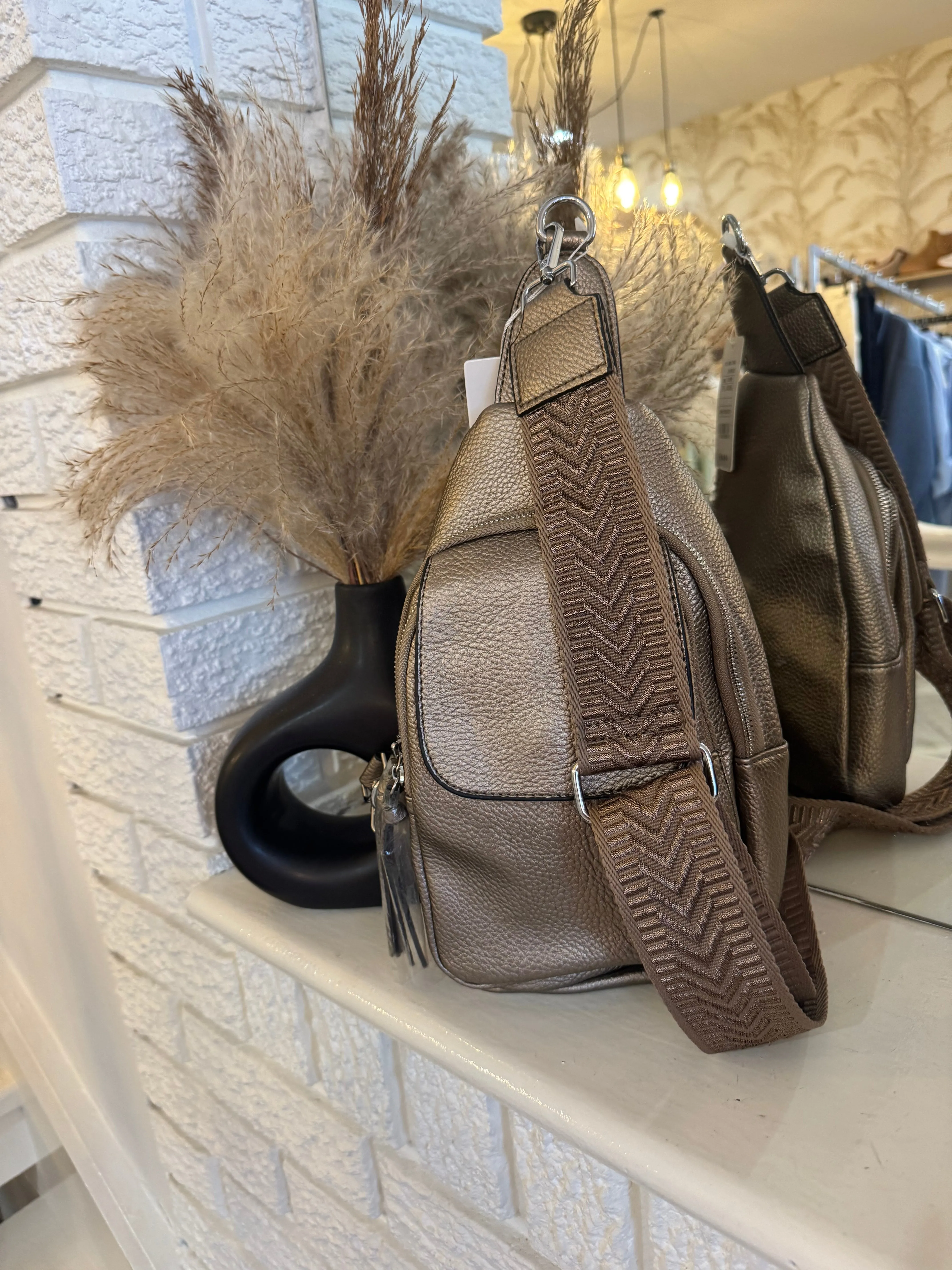 The Esme front sling bag