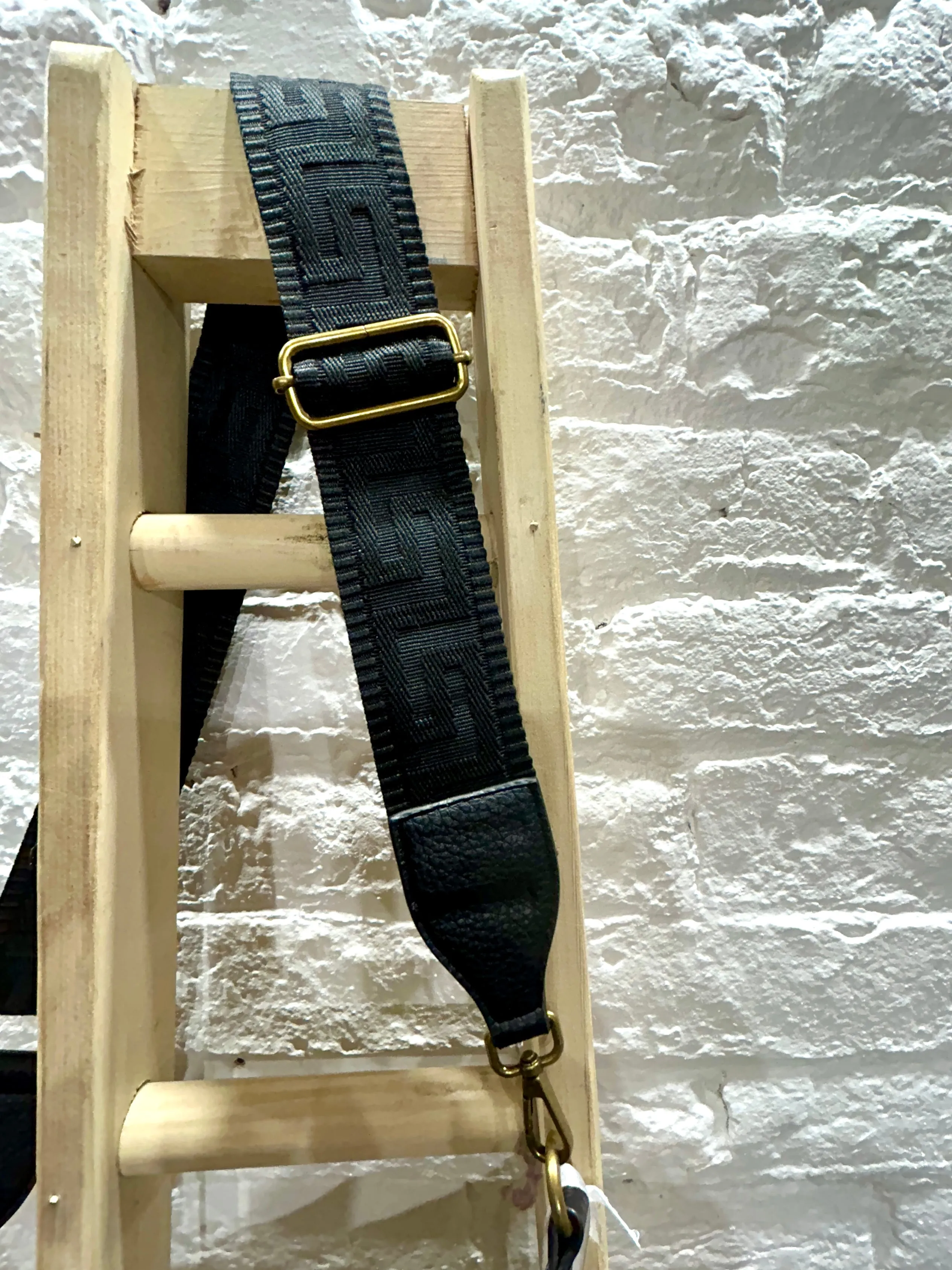 The Large Dagenham Sling Banana Bag With Changeable Thick Pattern Strap