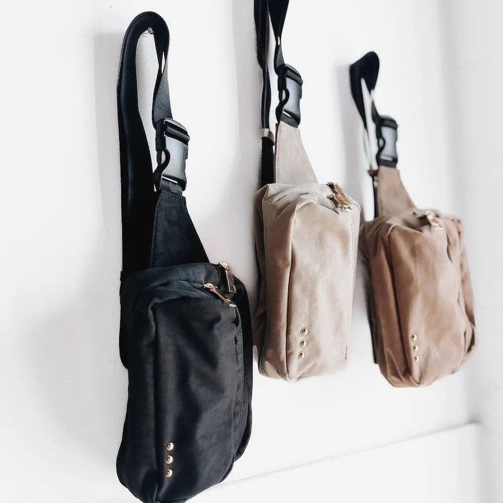 Tuscany Sling Bag: Khaki